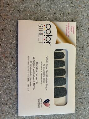 B2G1 - Soho-ver It - Color Street Black Glitter Nail Polish Strips